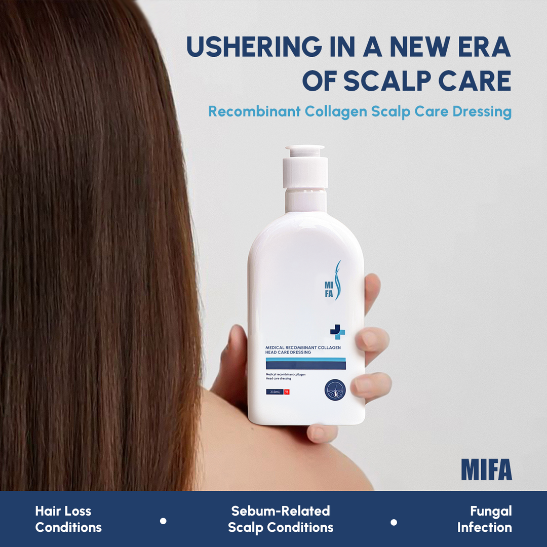 Collagen Scalp Shampoo for Dandruff & Itchy Scalp Relief – 210 ml/7.1 fl. oz