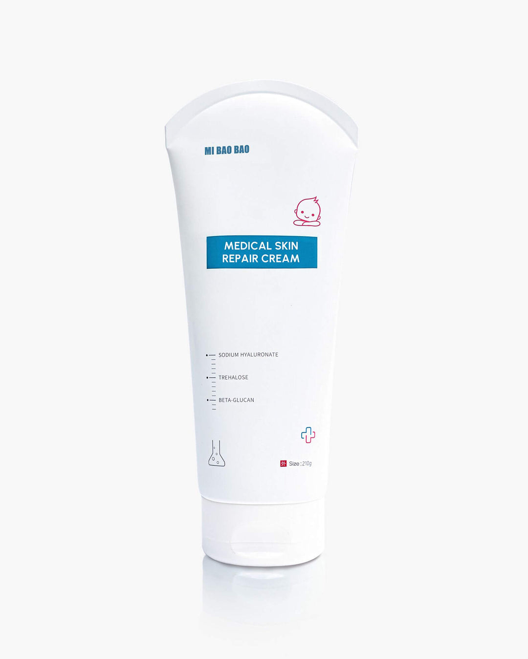 Baby Eczema Cream - Hypoallergenic Hydration + Barrier Repair 210g