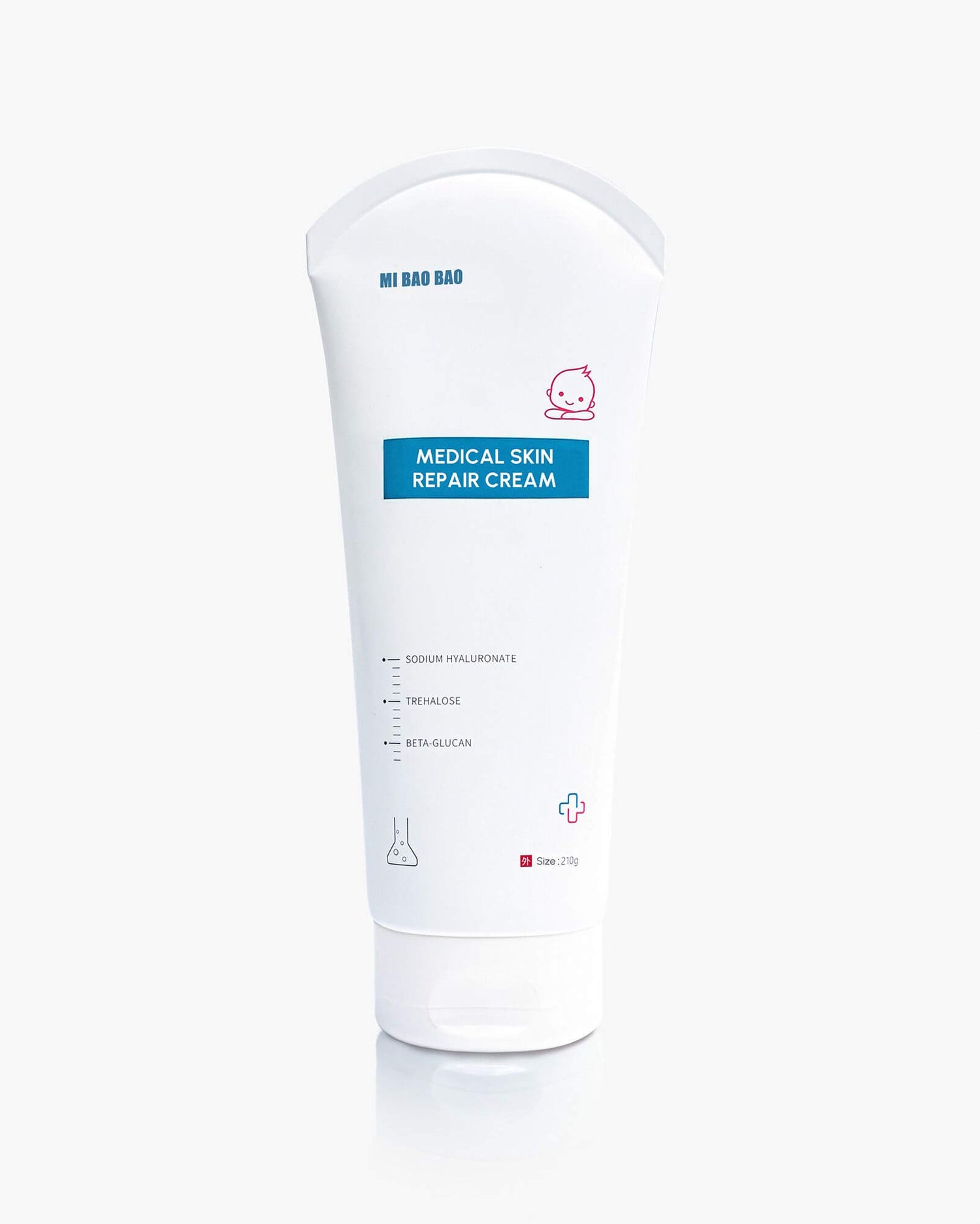 Baby Eczema Cream - Hypoallergenic Hydration + Barrier Repair 210g