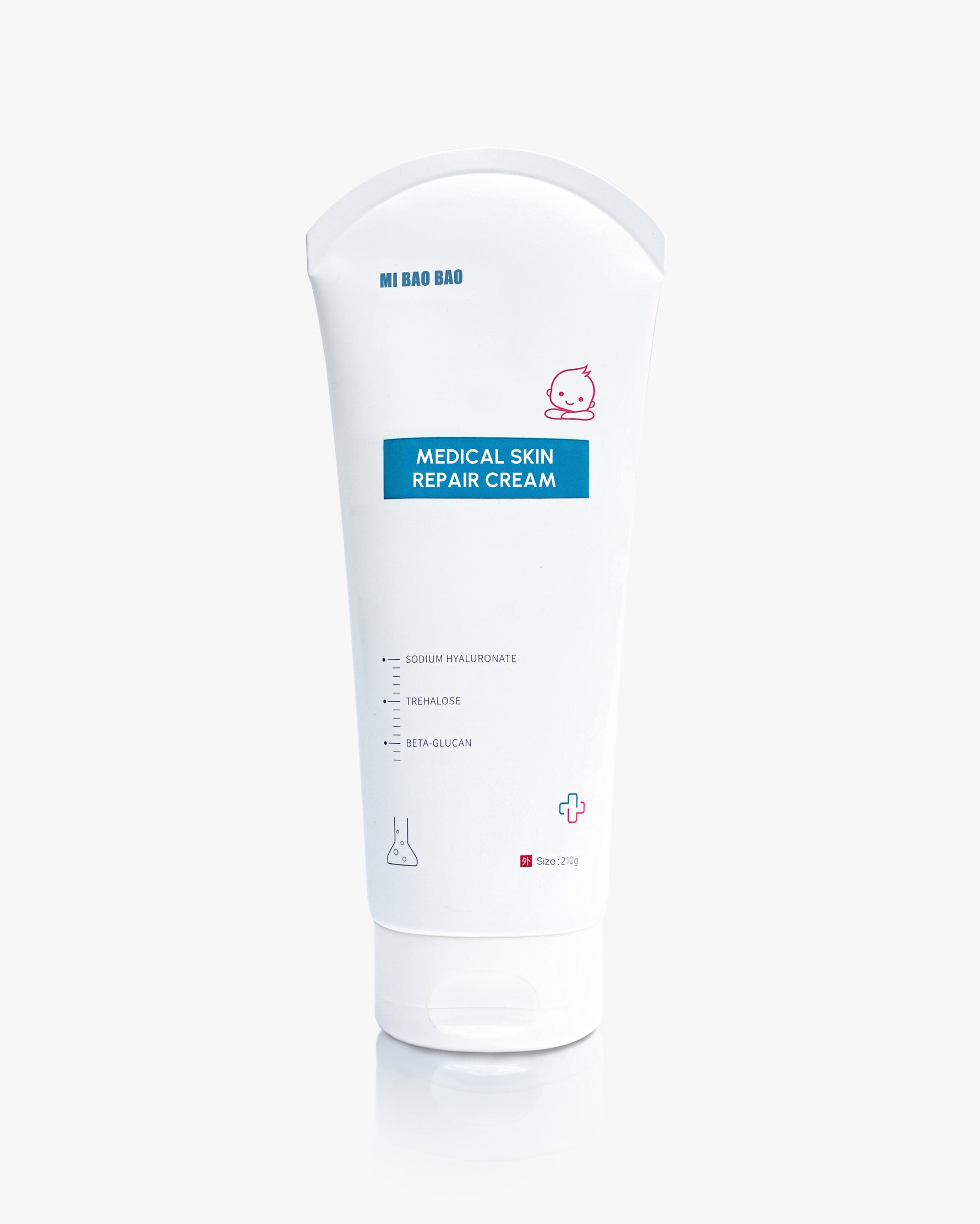 Baby Eczema Cream - Hypoallergenic Hydration + Barrier Repair 210g