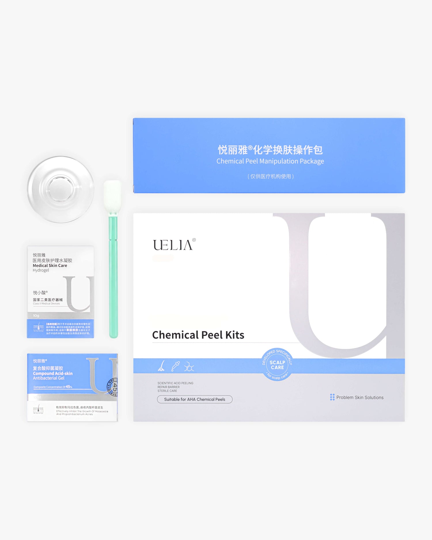 Multi-Acid Scalp Reset Kit - Purifies Follicles Balances Oil  Soothes